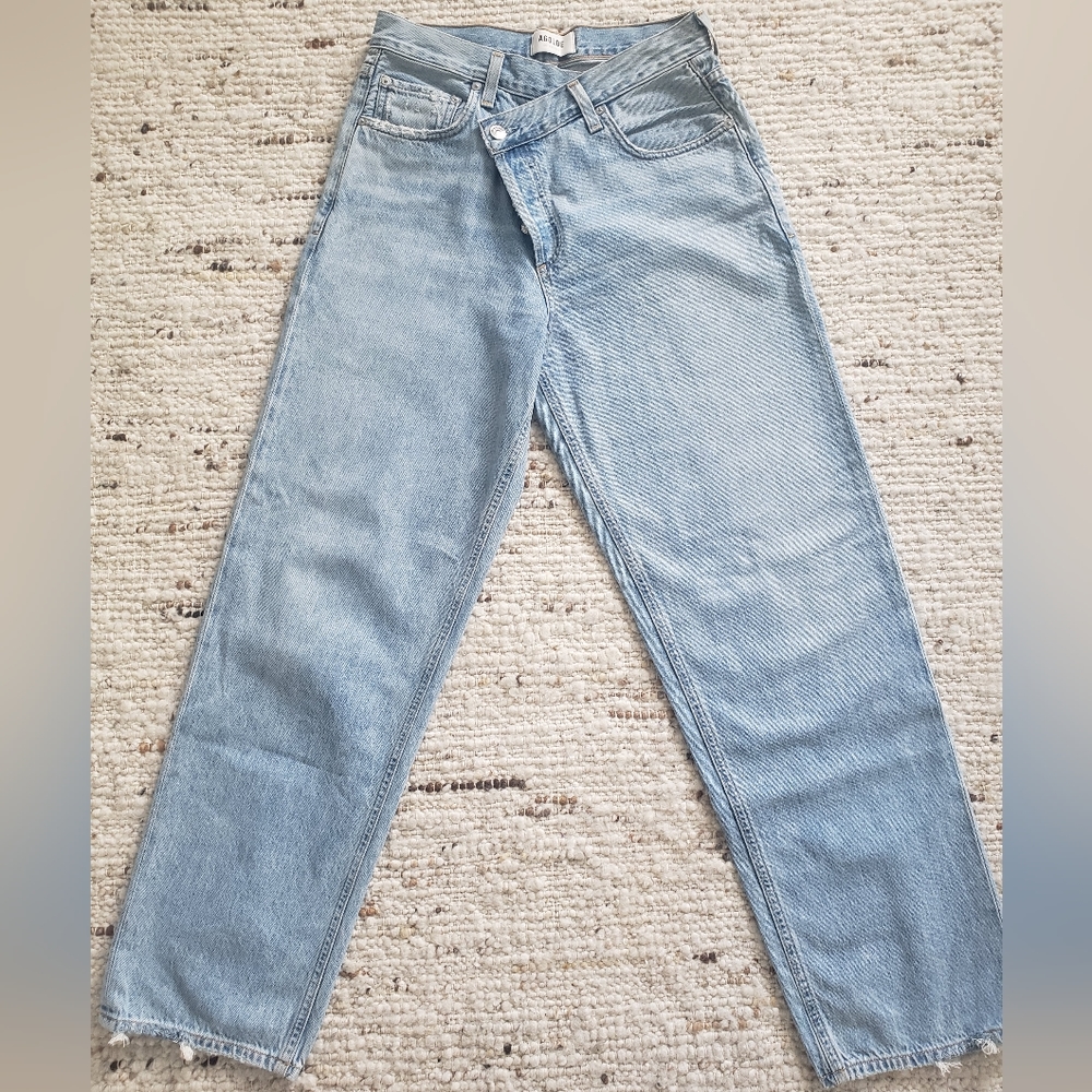 Agolde Criss Cross Upsized Jean (Suburbia)